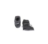 Double Layer Merino Wool Fleece Baby Booties Charcoal 70