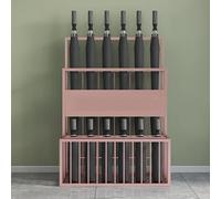Double Layer Metal Umbrella Stand - Stylish Design for Hotel Lobbies, Hallways, Entryways, and Public Spaces - Durable, Space-Saving Organizer for Umbrellas
