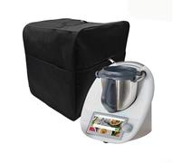 Double Layer Oxford Cloth Blender Cover With Side Storage Pockets For Tm5 And For Tm6 Models, Waterproof Dust Guard In Black, 34cm