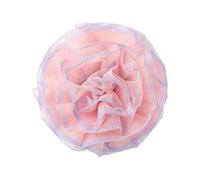 Double Layer Rose Shape Loofah Bath Ball Full Body Coverage Smooth Exfoliation Comfortable Bathing Wash Ball