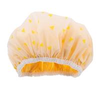 Double Layer Shower Cap for Women Elastic Bath Hair Cap for Long Hair Cute Design During Showers and Baths