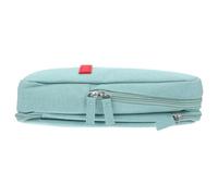 Double Layer Stationery Bag for Students, Foldable Large Capacity Canvas | Green, Lightweight Carry and Storage Design, Simple Creative Style, for Company Employees and Students