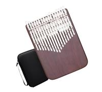Double-layer Structure 34 Key C Tone Chromatic Kalimba Keyboard Musical Instrument With Tuning Hammer Thumb Piano