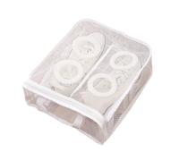 Double Layer Sturdy Cloth Shoe Laundry Storage Bag Accessory for Travel and Home Use Fit Sneakers Up to Size 13 Mesh Sneaker Bag