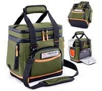 Double-Layer Travel Carrying Case for Jackery Explorer 300/240/160 - Portable Power Station Storage Bag with Molded Bottom, Side Ventilation, Front Pockets for Jackery Accessories & Solar Generator