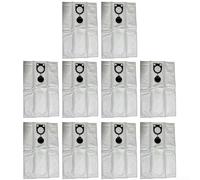 Double-Layered Dust Sacks FBV 20 High Capacity 55L(10 PACK) | Double-layer fleece, fine dust trap, fits NSG/NTS, 55L capacity, quick empty