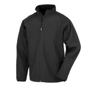 Double Layered Printable Soft Shell Jacket Result Black 5-6 Years
