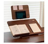 Double Layered Writing Book Stand for Reading, Adjustable Angle Foldable Slope Board Writing Stand，for Cookbook, Textbook, Schoolwork, Work