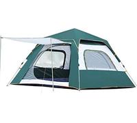 Double Layerportable Outdoor Lightweight Tent for 5-6personspopUpTent Waterproof Sun Shade Anti UV for Beach/Hiking/Backpacking/Fishing Instant 4 Season Sun (Green) beautiful scenery