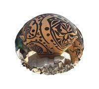 Double Layers Shower Cap For Women, Reusable Elastic Bathing Bath Cap Africa Ethnic Pottery Hair Caps Waterproof Ladies Spa Salon Shower Hat Hair Caps