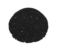 Double Layers Shower Cap For Women, Reusable Elastic Bathing Bath Cap Black Glitter Hair Caps Waterproof Ladies Spa Salon Shower Hat Hair Caps
