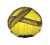 Double Layers Shower Cap For Women, Reusable Elastic Bathing Bath Cap Dont Tread On Me Hair Caps Waterproof Ladies Spa Salon Shower Hat Hair Caps