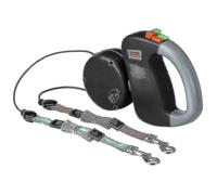 Double Leash Dog Leash, Retractable Dog Leash Double Leash For Two Dogs Dog Leash 2 Dogs Double Leash,black