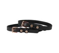 Double leather spur strap with diamond pattern Horka