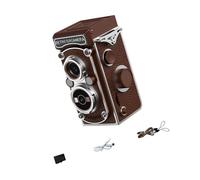 Double Lens Digital Camera with 32GB Storage Card Low Light Feature and Flashing for Travel Photography Traditional Film Camera