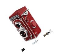 Double Lens Digital Camera with 32GB Storage Card Low Light Feature and Flashing for Travel Photography Traditional Film Camera