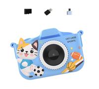 Double Lens Kids Camera 32G Card Reader Adapter Video Auto Focusing Educational Toy Learning Games Design For Children Double Camera Children Toy