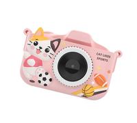 Double Lens Kids Camera With Focusing MP3 Music Player 8X Zoom Screen Shockproof ABS Camera For Boys And Girls Educational Games Kids Digital