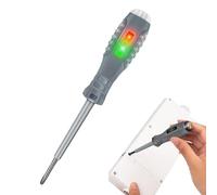 Double-Light Measuring Electric Pen, Electric Voltage Tester Pen, Non-Touch Voltage Tester, Electrical Current Tester Pen, Power Circuit Live Wire Tester, AC/DC Circuit Tester Pen