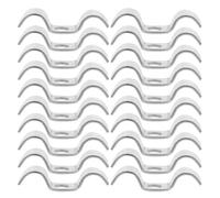 Double Line Clamp for Stainless Steel 20pcs Fuel and Brake Lines