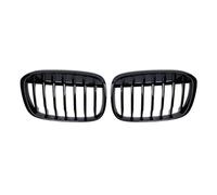 Double Line Front Grille Grills For BMW For X1 2016-2019 Glossy Black Grille Car Front Kidney Grill Grilles Racing Grills Single Line Grille