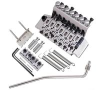 Double Lock Tremolo for 7 String Electric Guitar Silver(Silver)