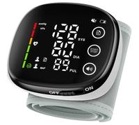 Double Love Wrist Blood Pressure Monitor Led Display White
