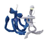 DOUBLE LUCKY Siren Head Plush Toys Limbs Movable Plush Toy Anime Doll Whistle Man Funny Doll，Plush Toys for Home Party Gift Birthday Gift (2PCS-1)