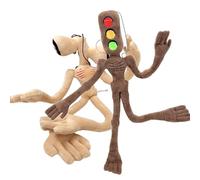 DOUBLE LUCKY Siren Head Plush Toys Limbs Movable Plush Toy Anime Doll Whistle Man Funny Doll，Plush Toys for Home Party Gift Birthday Gift (2PCS-3)