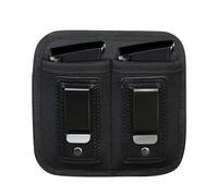 Double Magazine Pouch, Concealed Carry Magazine Holster Universal Mag Pouch Holder for Virtually Any 9mm .40 .45 Caliber Pistol Mag
