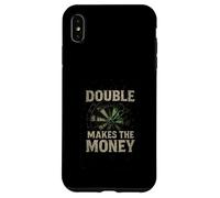 Double Makes The Money Dartboard Player Case for iPhone XS Max