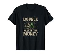 Double Makes The Money Dartboard Player T-Shirt