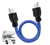 Double Male Extension Cord, Double Ended Charger Cord | 3 Bow Plugs Heavy Electric Plugs, Electrical Supplies Safely for Commercial or Industrial Home Environment