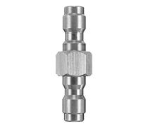 Double Male Quick-Disconnect Coupling Adaptor,Universal Double Male Fill Nipple for PCP Fos*ter Paintball Airsoft Air Gun Tool