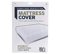 Double Mattress Cover, Polythene Cover for Mattress, Protective Mattress Bag for Mattress, Plastic Cover Bag, Dust Protector for Removal Storage DIY Painting Decorating