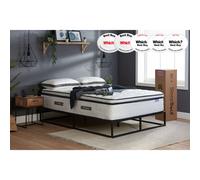 Double Mattress Memory Foam Sleep Soul Space 135cm 4FT6 Pillow Top 2000 Pocket