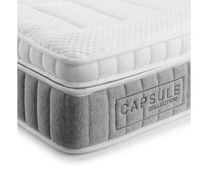 Double Memory Foam Top 2000 Pocket Sprung Pillow Top Mattress - Capsule - Julian Bowen