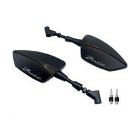 double mirror For Ba&nd&it GSF 400 600 650 650S 1200 1250 S 600S M8/M10 UN&IVE&RSAL Adjustabale Rearview Mirror Side Rear View Mirrors Motorbike Left and Right Pair Mirror Accessories(Blackone)