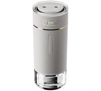 Double Mist Humidifier with Intelligent Sensing Perfect for Car, Office, and Home Use (white)