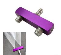 Double Mode Vehicle Wash Nozzle for High Pressure Cleaning and Soft Spray Applications on Vehicles and Garden Surfaces