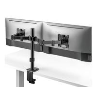 Double Monitor Desk Mount Holder 17"-32" 2x 9kg Stand Bracket LED LCD Screen HQ