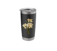 Double Narcissi Spring Flower Daffodil Bouquet Stainless Steel Insulated Tumbler