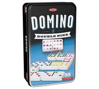 Double Nine Dominoes Game in a Tin
