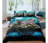 (Double(No Comforter), Multi 05) Tiger Bedding Set Double Girls Romanic Rose Flower Duvet Cover For Adults Women Men Bedroom Wild Animal Theme Comforter Cover Red Floral Printed Bedsp