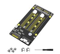 Double NVME To SFF8654 8i Adapter Motherboards Support PCIe Bifurcation For Gamers And Professional Users Accessory Double