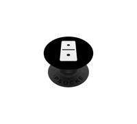 Double One Dominoes T-Shirt Halloween Costume Domino Game PopSockets Adhesive PopGrip