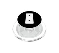 Double One Dominoes T-Shirt Halloween Costume Domino Game PopSockets PopGrip for MagSafe