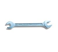 HAZET 450N-16X17 205.7 mm Hexagon Profile Double Open-End Wrench - Chrome-Plated