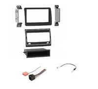 Double or Single Din Car Stereo Install Dash Kit, Wire Harness and AM/FM Radio Reception Antenna Adapter Combo -Made for 2009-2012 Hyundai Elantra Touring