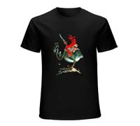 DOUBLE ORANGE Men's Wizards Ralph Bakshi Movie Cult Fan T Shirt Black 3XL